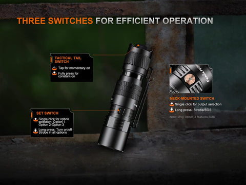 Fenix PD26R ACE IP68 durability ready for rugged environments