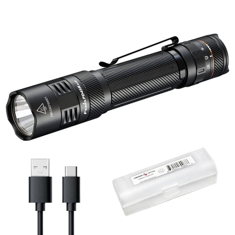 Fenix PD45R ACE beam distance demonstrates long-range visibility for outdoor searches.