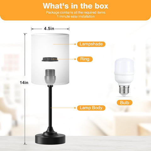 Fenmzee lamp shows 3-way brightness for tasks like reading or relaxing