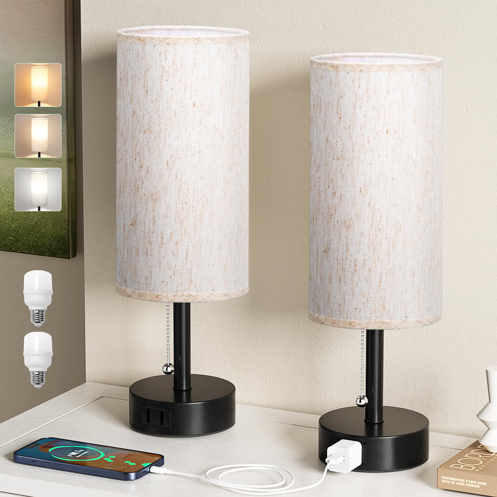 Fenmzee lamps suit bedrooms, guest rooms, and offices