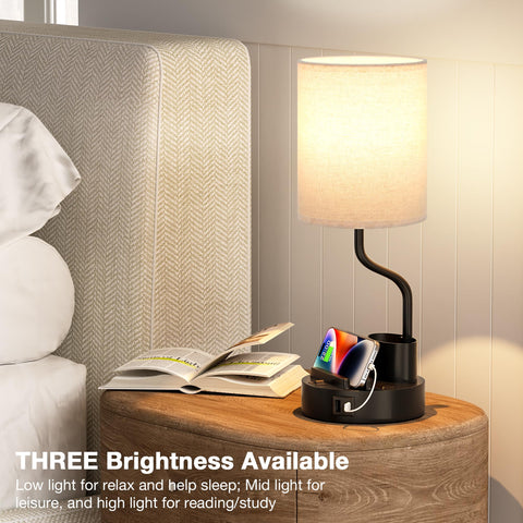 Fenmzee modern plug-and-play design complements bedrooms, dorms, and offices.