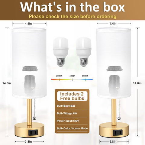 Fenmmzee Gold bedside lamps in a cozy bedroom setup for relaxation