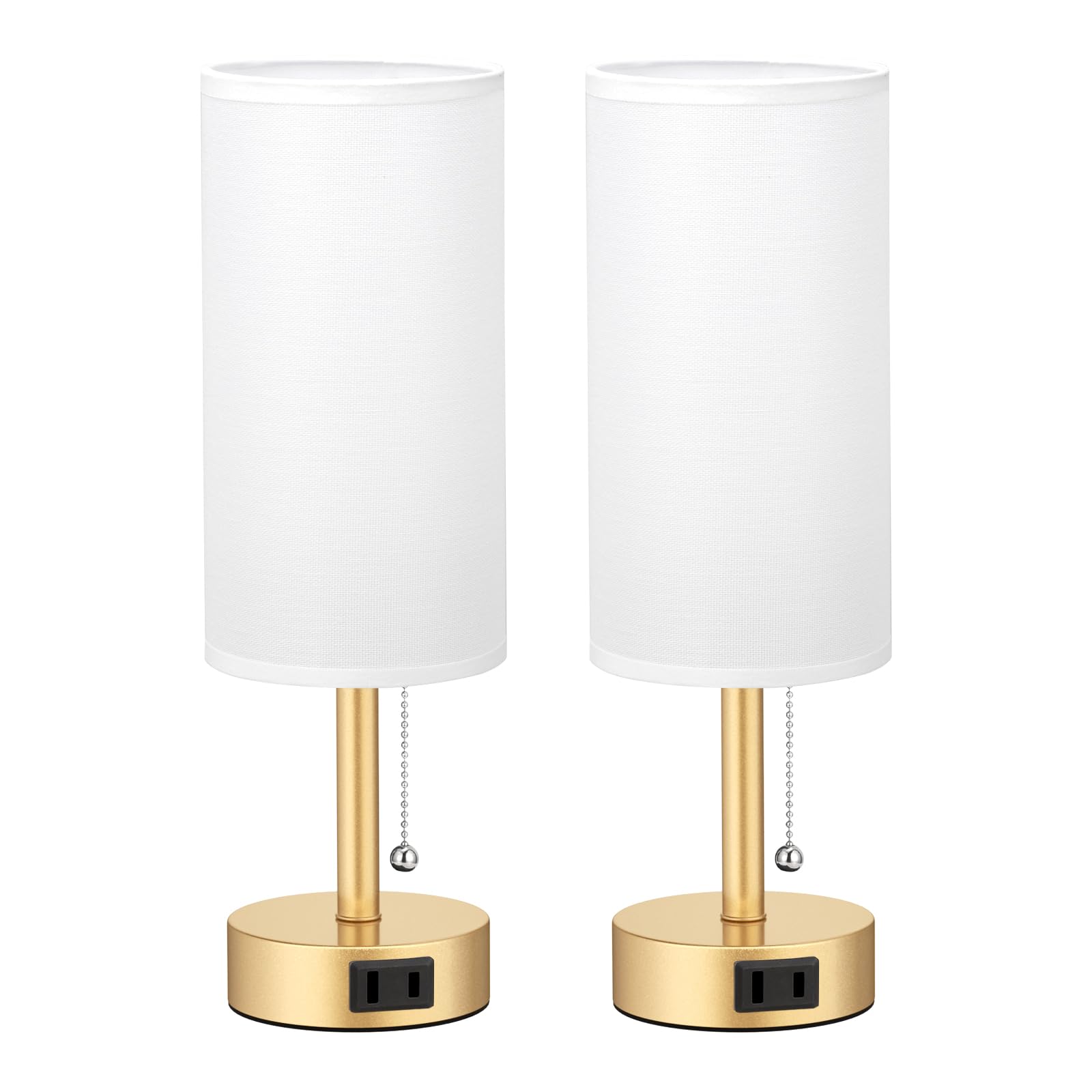 Fenmmzee Gold lamps easy to assemble and plug for quick setup