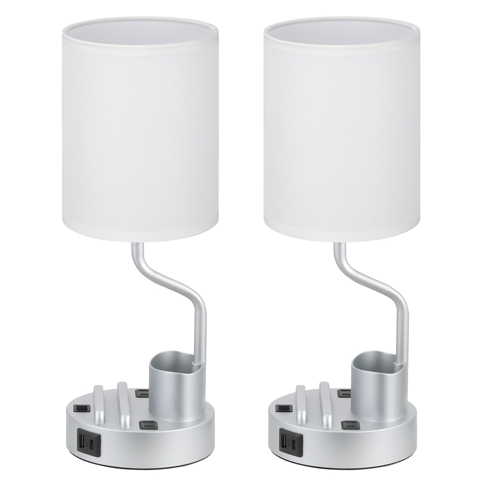 Fenmzee lamp in a dorm room setup for efficient study lighting.