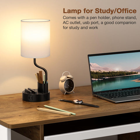 Fenmzee dual outlets and USB ports keeping devices powered within reach
