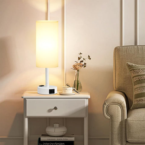 Fenmzee non-flicker LED bulb included for immediate use.