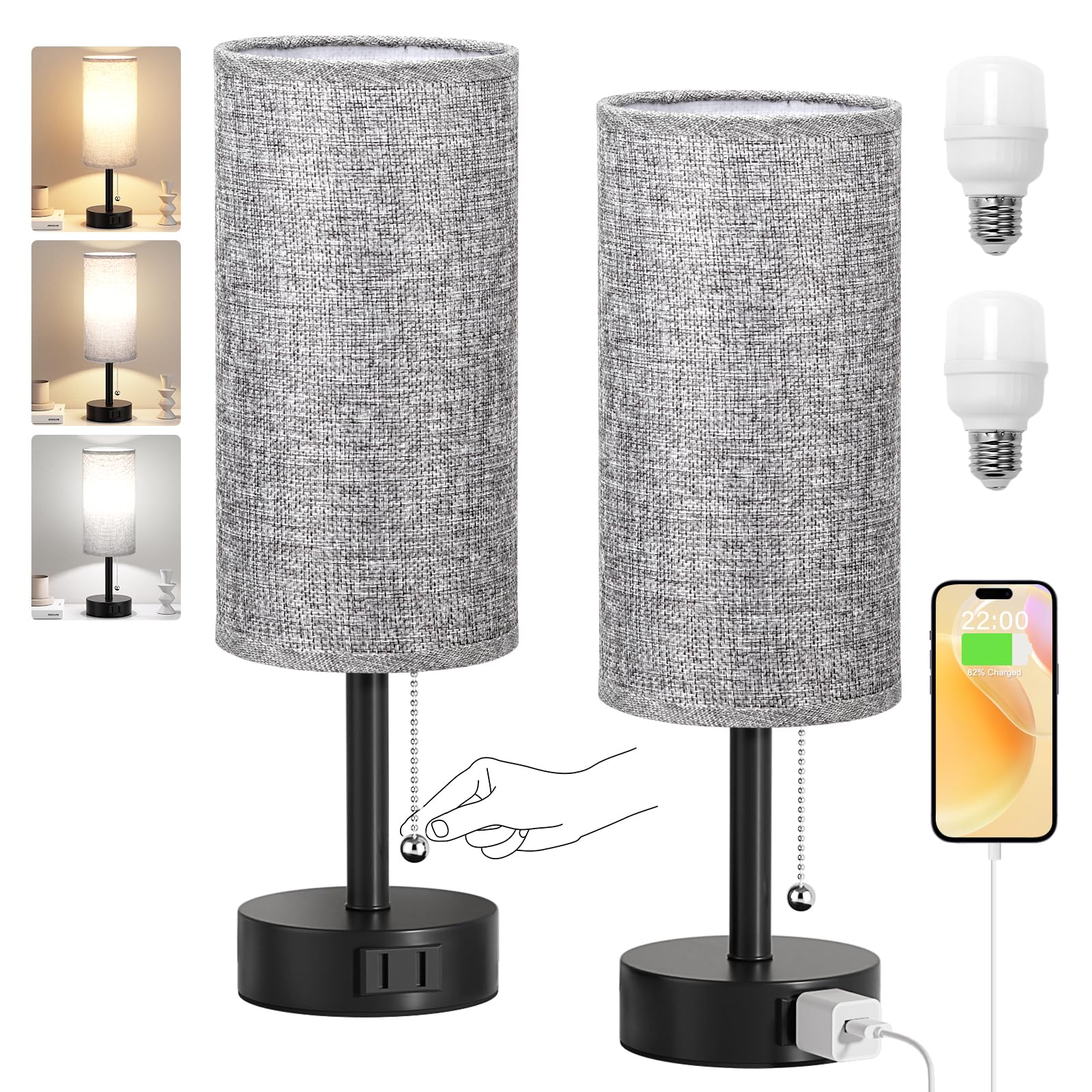 Fenmzee office desk lamps are compact and suitable for small workspaces.