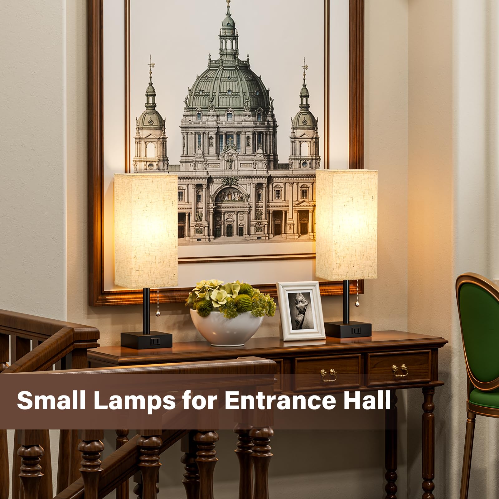 Fenmzee square flaxen shades add elegance to modern decor