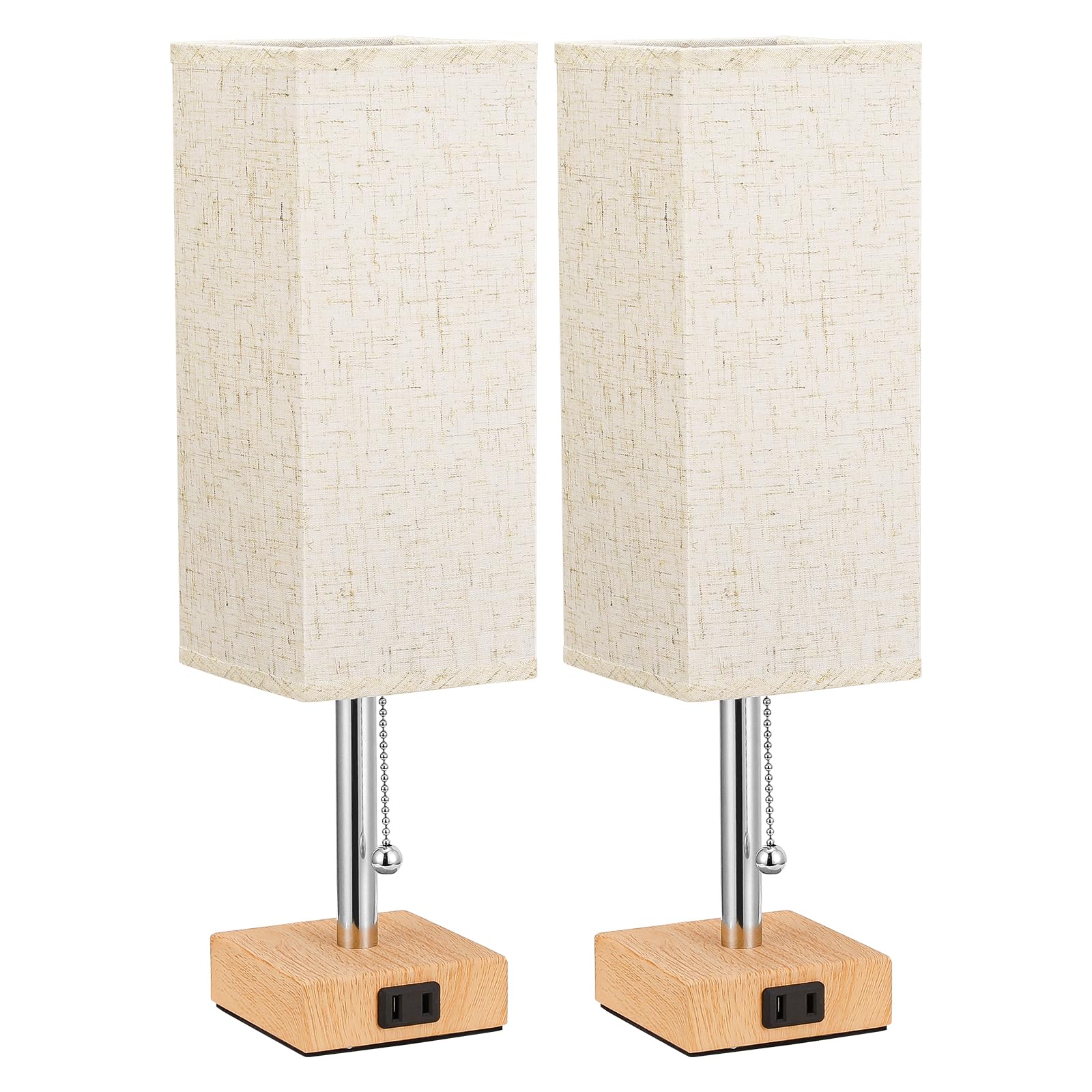Fenmzee table lamp set placed on a desk for study and productivity lighting.