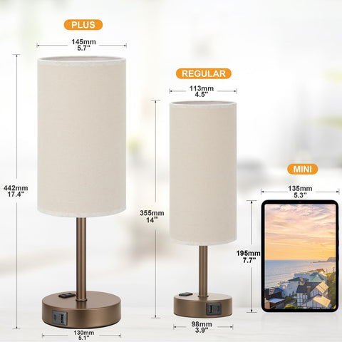 Fenmzee lamp features touch control for quick brightness adjustments