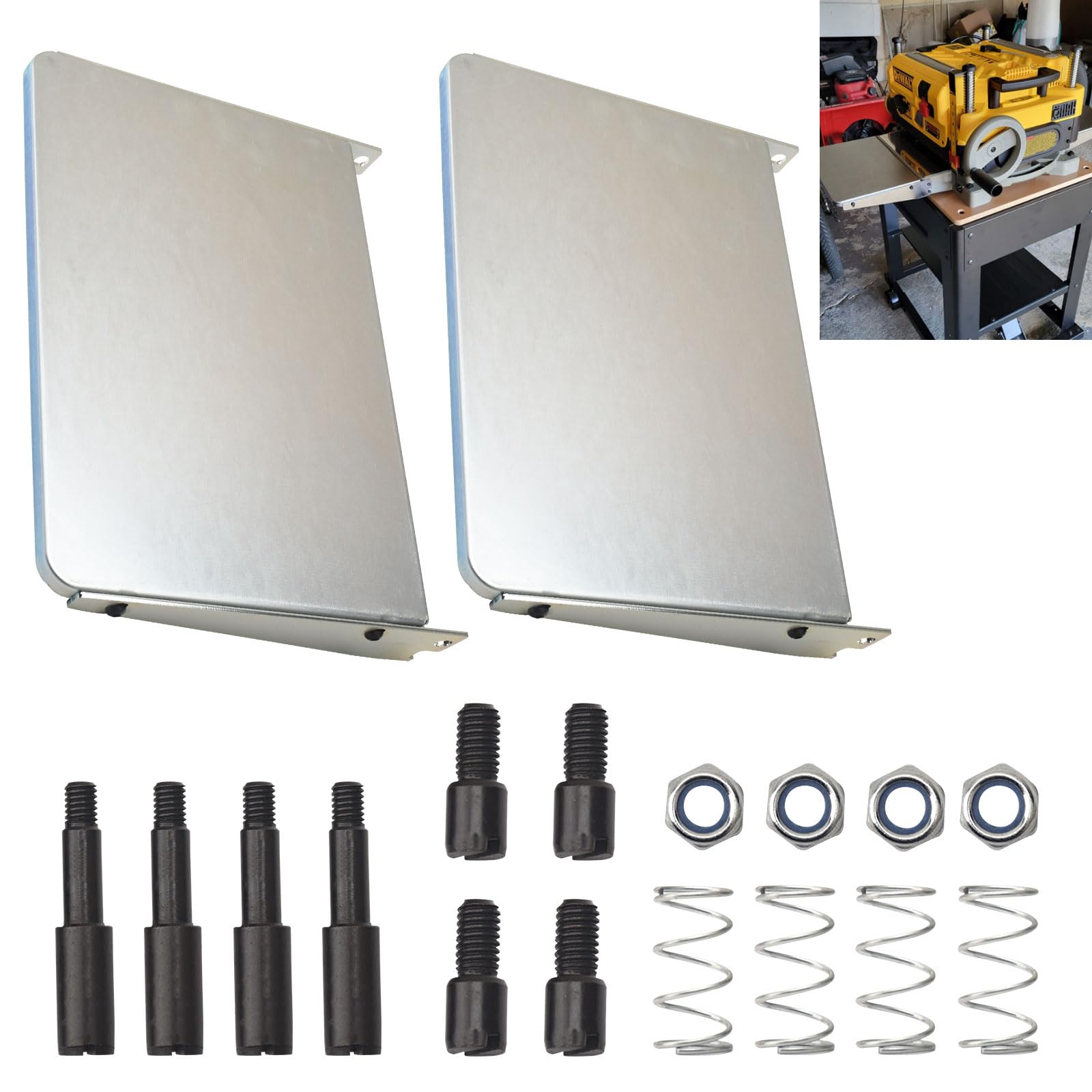 Fennoral DW7351 extension table left: extra infeed support for long boards