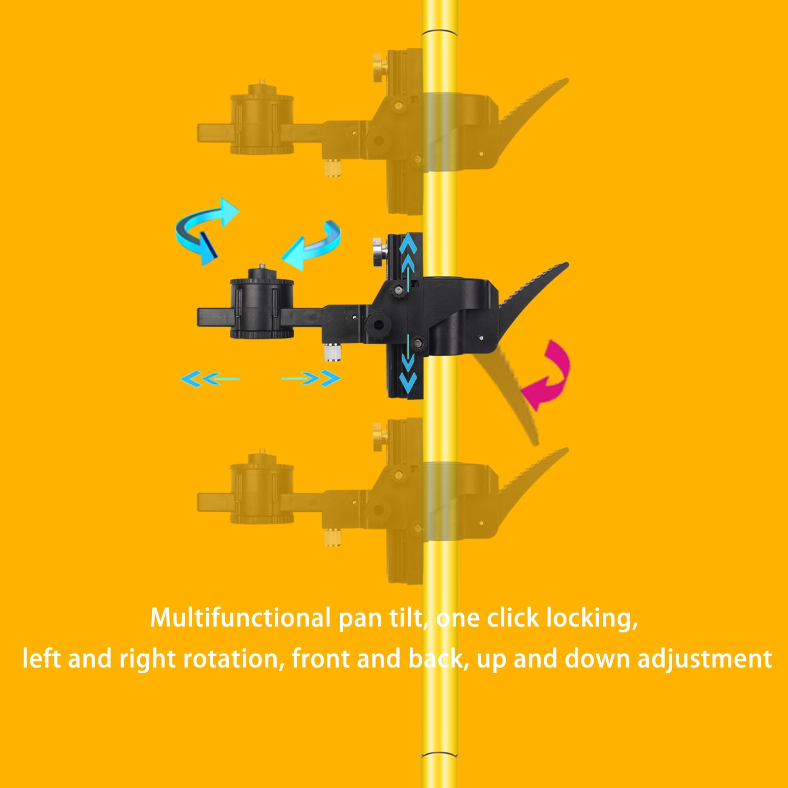 FenorGan bracket rotation enables precise angle adjustments