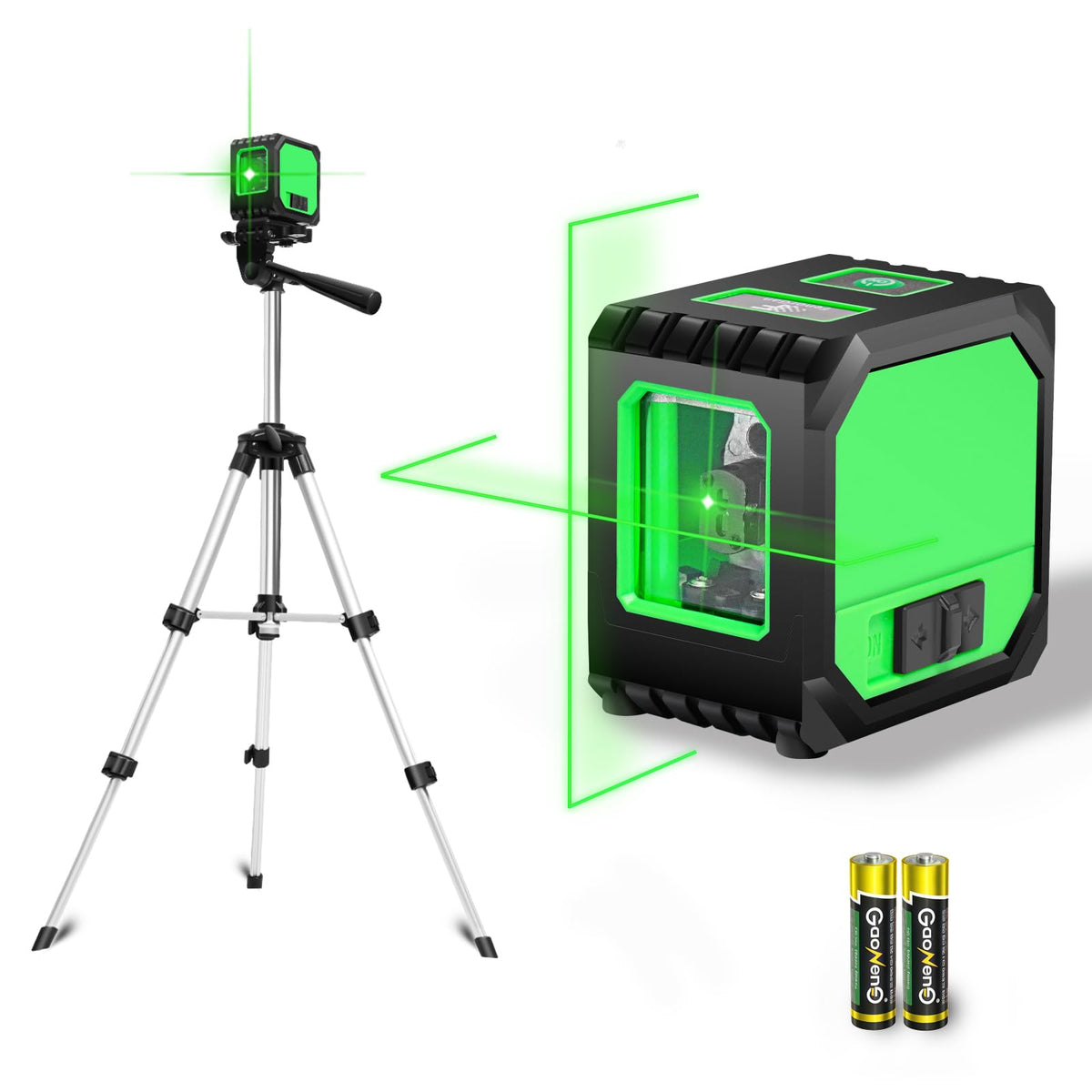 FENORGAN laser level with cross-line for precise hanging tasks.