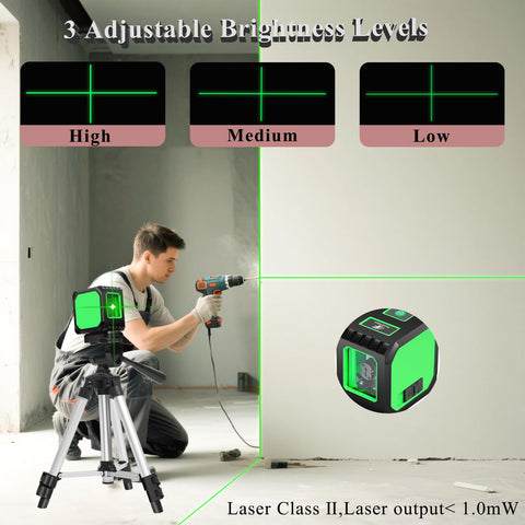 FENORGAN tripod extension offers flexible height for precise alignment.