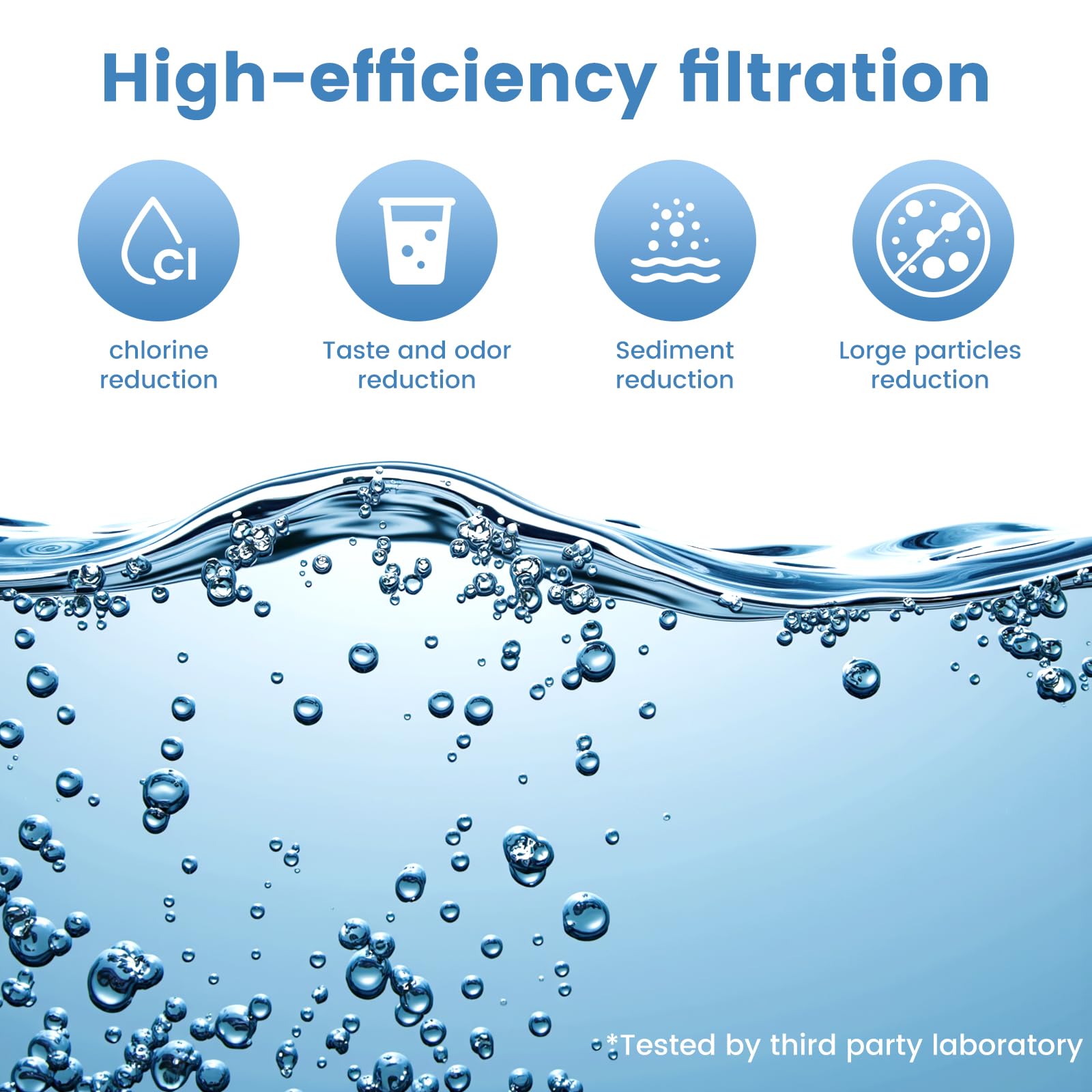 Fenxixdy 2387 Pro carbon core close-up highlights coconut shell filtration