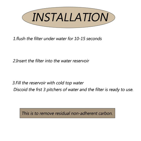 Activated carbon filtration layer reduces chlorine and odors in tap water.