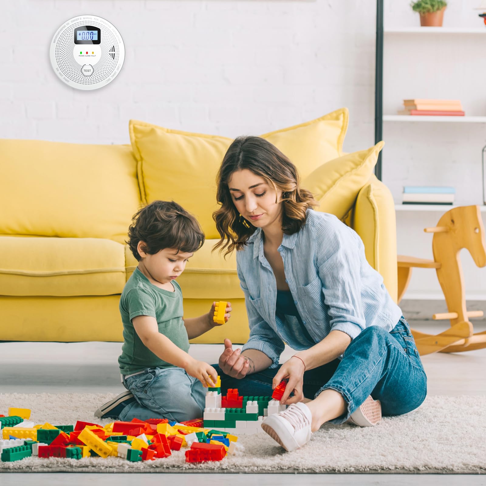 FEODSEW 3-pack detectors offer broad home coverage