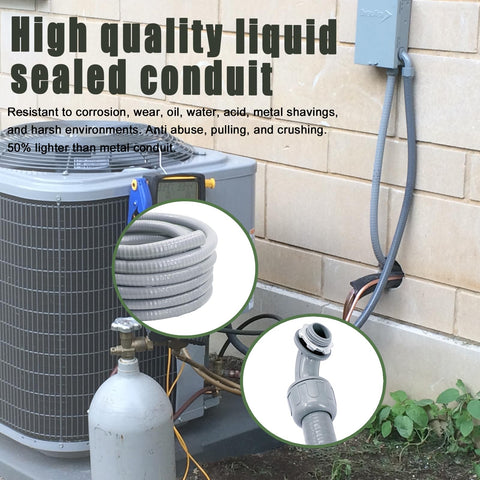 Feotech conduit durable materials resist harsh outdoor conditions.