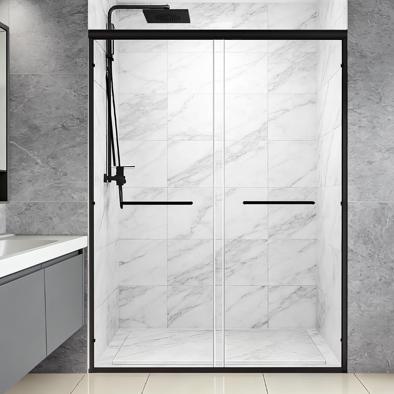 FERNSECY double sliding door right panel for versatile access