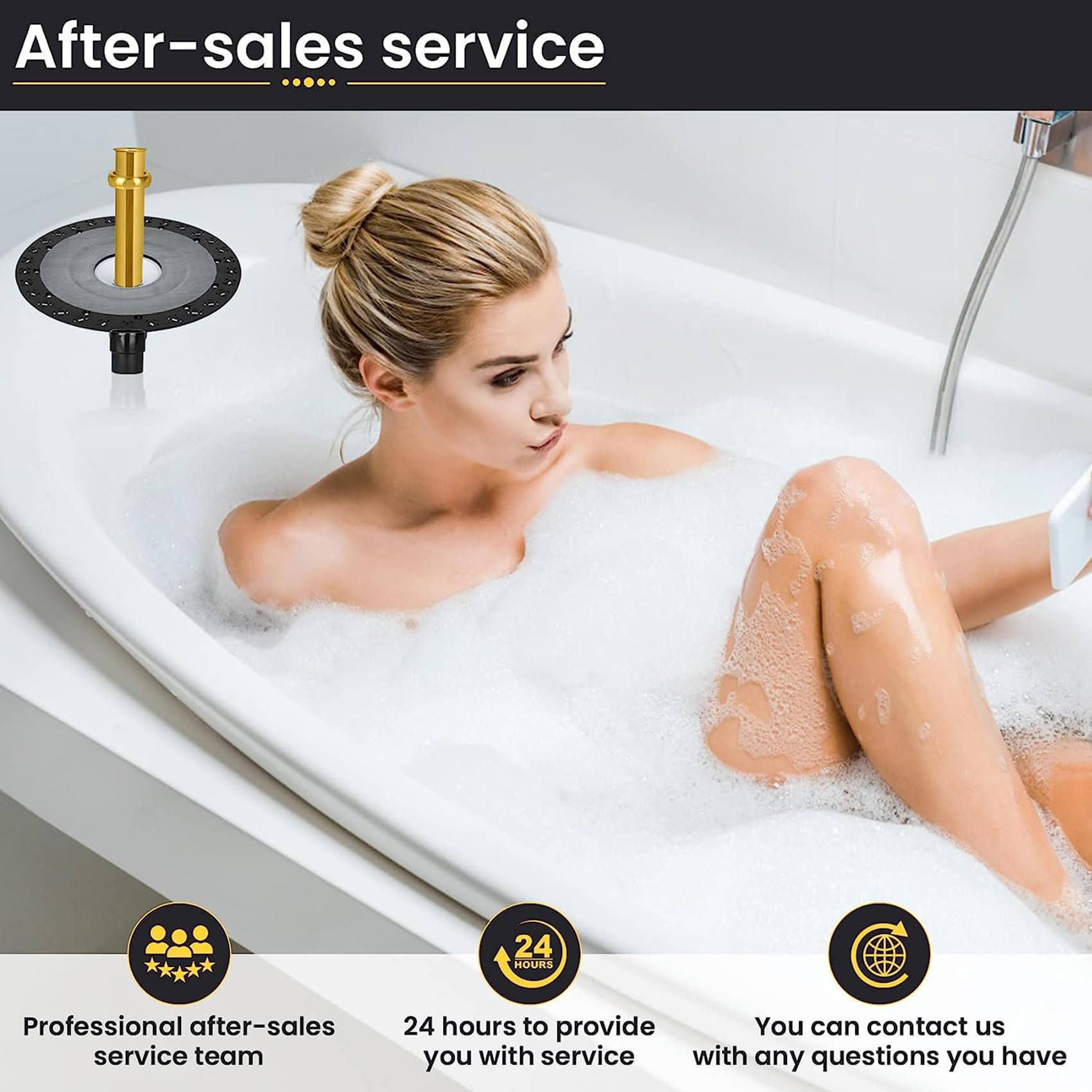 FERUERW brass liner enhances sealing for long-lasting performance.