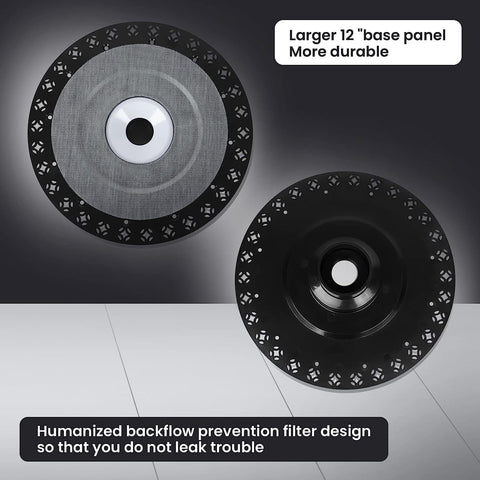 FERUERW drain shield protects the pipe area during install from debris.