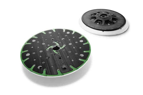 Festool pad supports reuse of partially used sheets for efficiency.
