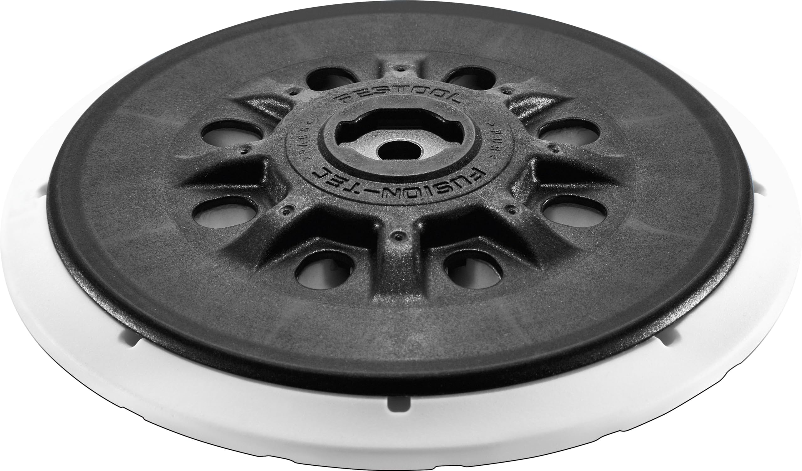 Festool ETS 150 soft sanding pad maintains consistent finish quality.