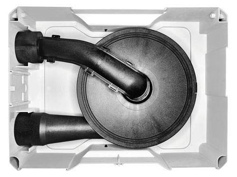 Festool CT Cyclone compact design fits in a systainer for storage