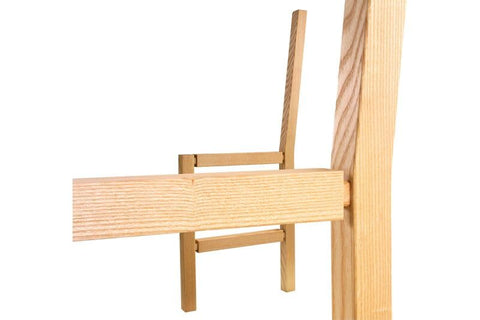 Festool Domino Beech tenons feature glue pockets for clean mortises.