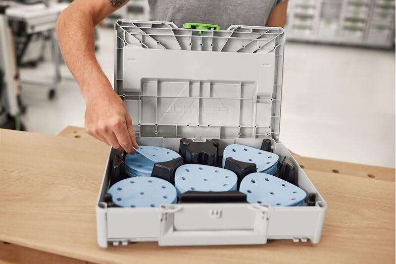Festool Garnet D125 P180 disc for near-satin results.