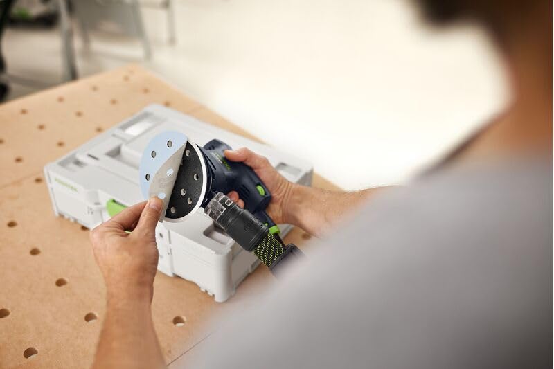 Festool Garnet D125 P220 disc for final polish.