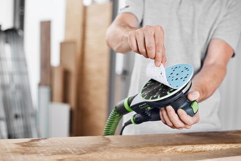 Festool Granat with Multi-Jetstream 2 for cleaner dust removal during sanding.