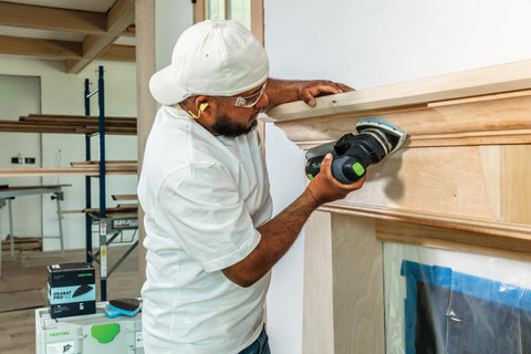 Festool Granat PRO hook-and-loop for fast changes and consistent performance.