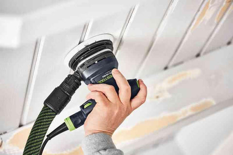 Festool Jetstream dust removal improves air quality and finish consistency during sanding.