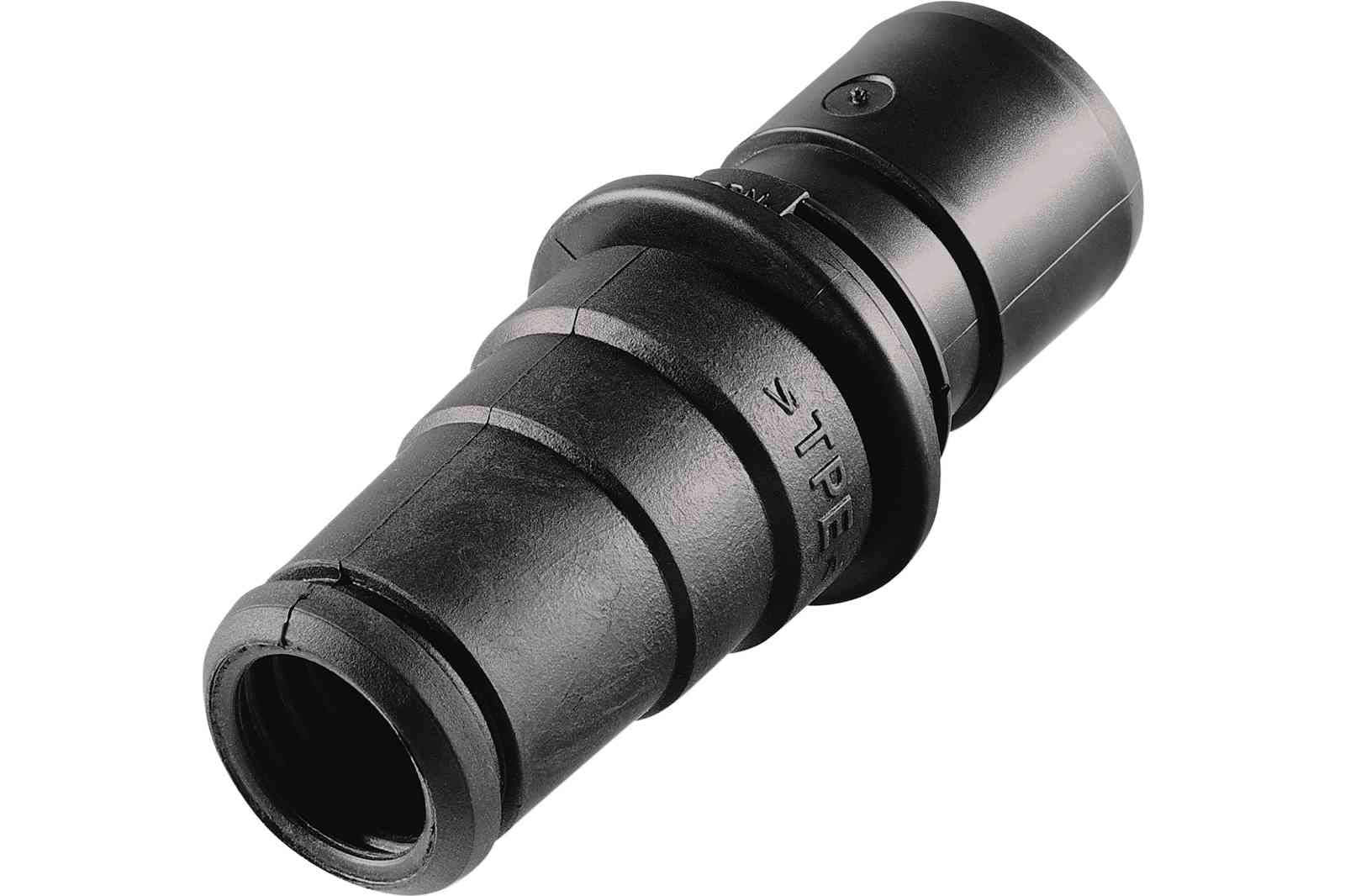 Festool reducing sleeve DC-D 36/27-AS connects 36 mm to 27 mm hose for flexible dust control.