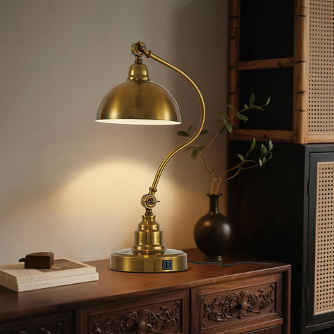 Fetason E26 LED bulb included for immediate bright, energy-efficient illumination