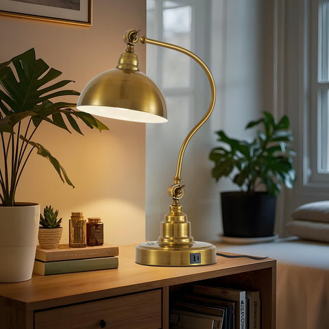 Fetason decorative desk lamp suitable for study, home office, or living spaces