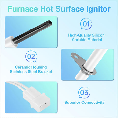 Fetechmate 20165703S top view illustrating ceramic insulators for heat resistance