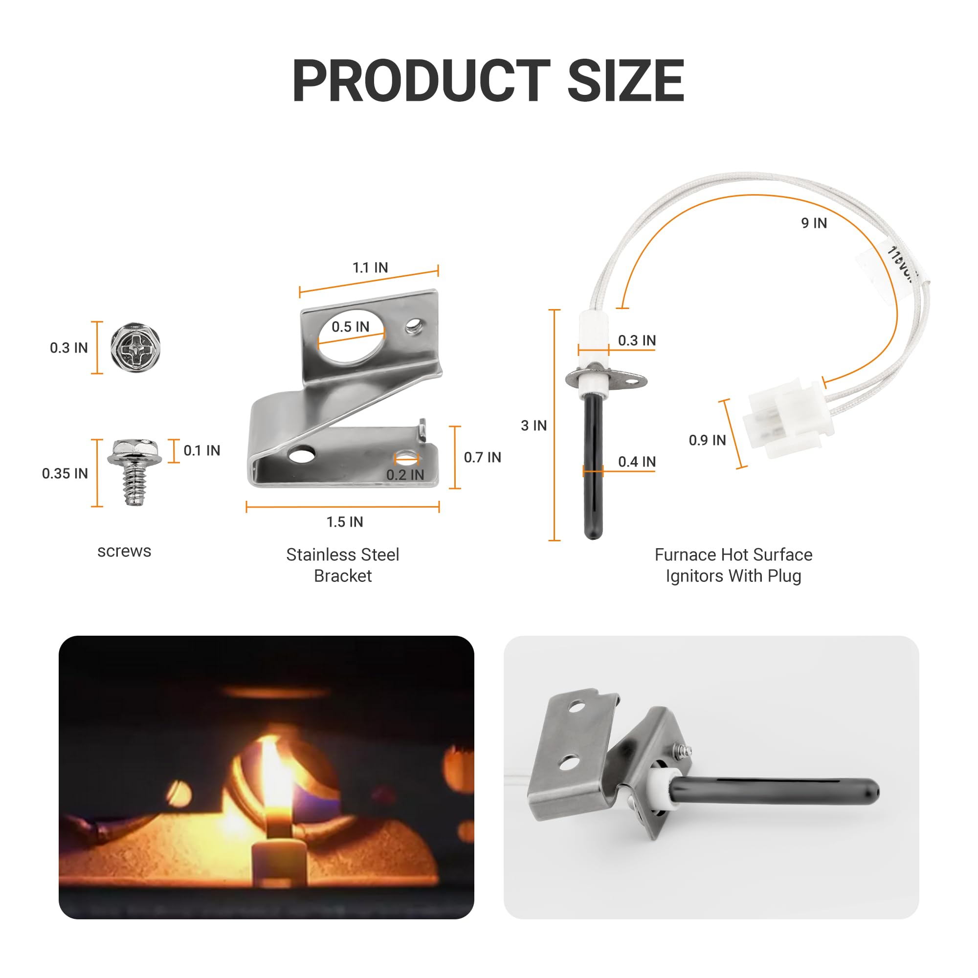 Fetechmate 903110A igniter packaged for easy furnace replacement