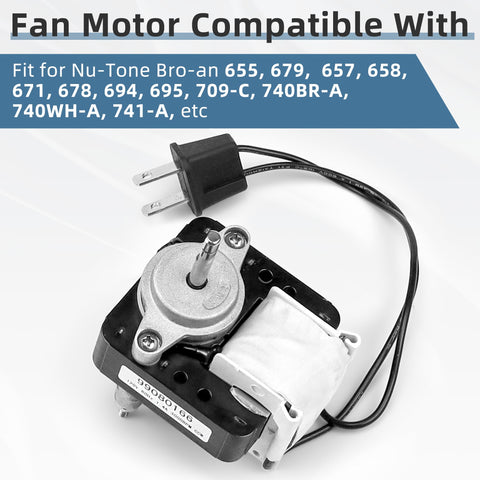 Copper motor construction offers durability and corrosion resistance