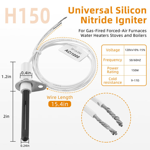 Fetechmate H150 ceramic insulator for durable performance