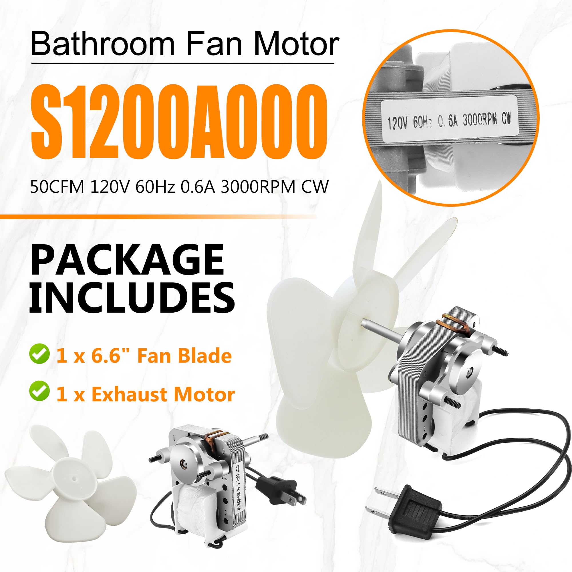 Durable ABS housing and metal components of the S1200A000 ensure long-lasting performance.
