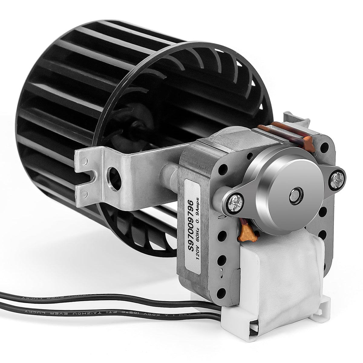 Fetechmate S97009796 bathroom fan motor blower assembly ensures smooth operation and steady airflow.