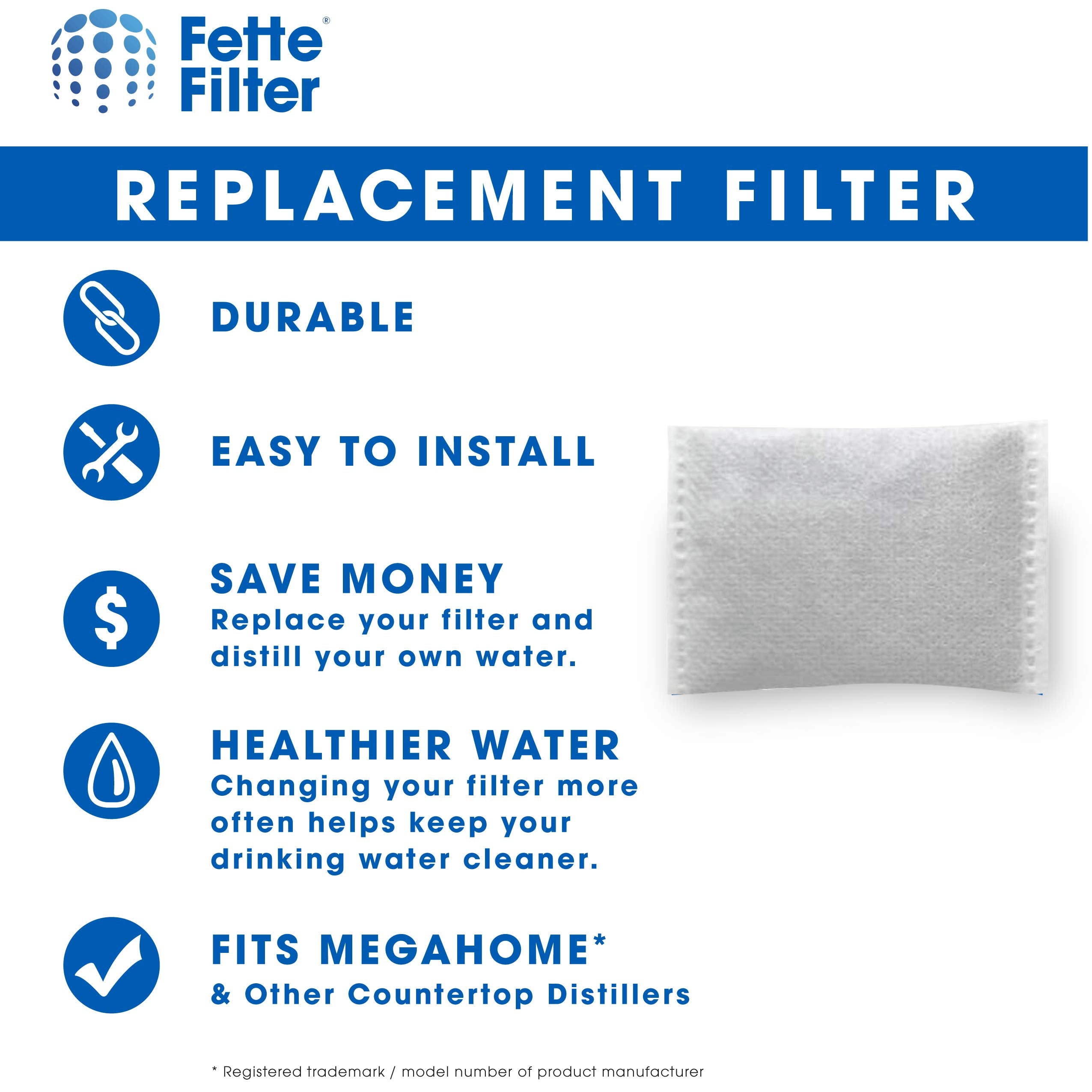 Fette Filter easy installation sachets save time on maintenance