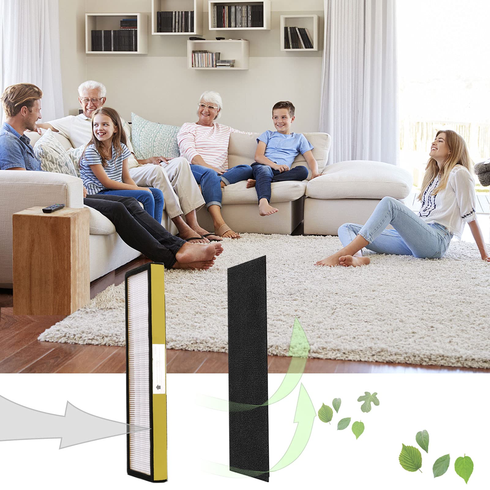 FFsign FLT4825 Filter B compatibility with Guardian models shown clearly.