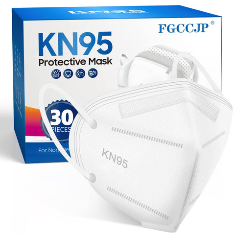 FGCCJP KN95 mask 30 pack packaging for easy daily protection