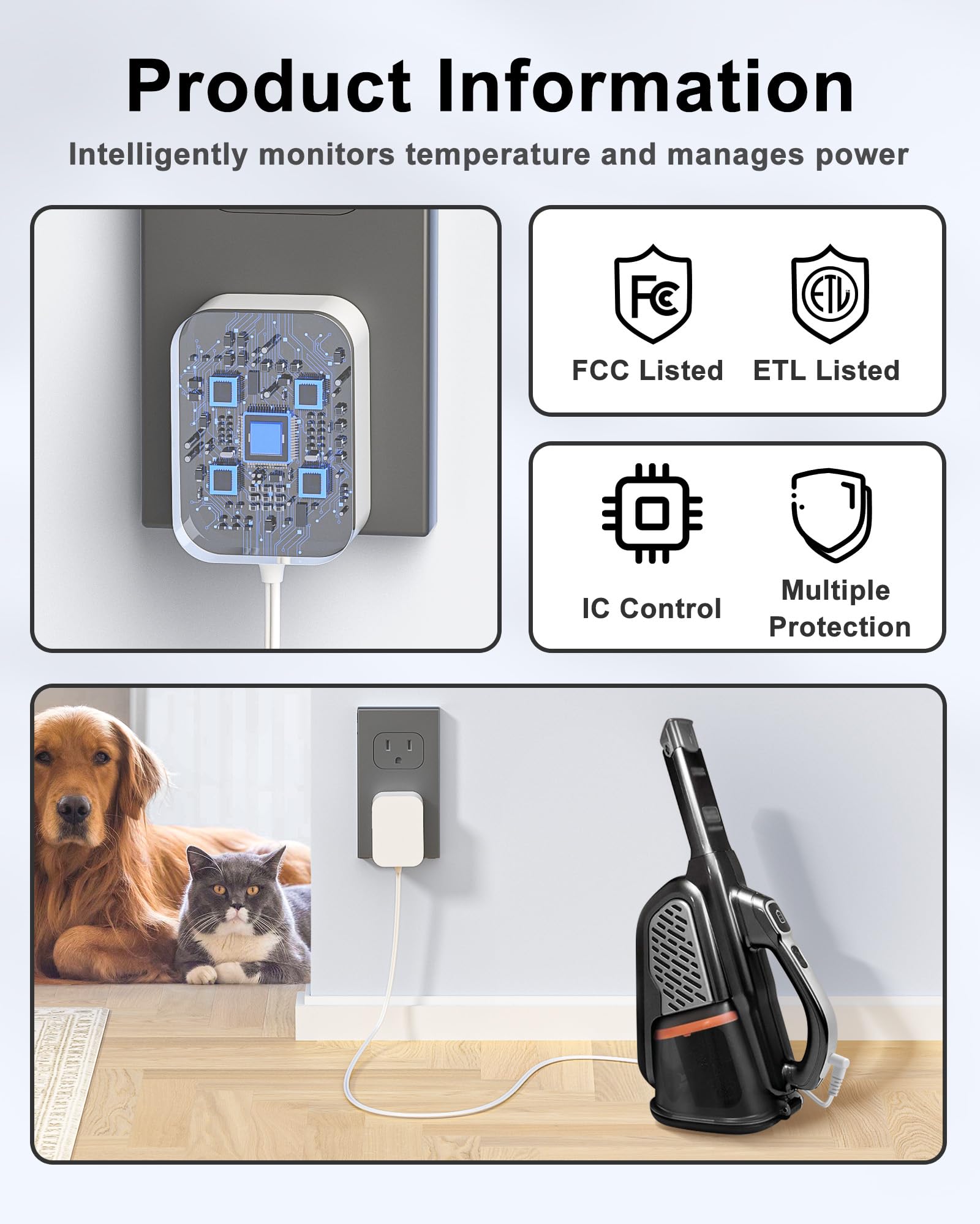 FGIEU 23V-only charger label image highlighting model-specific use.