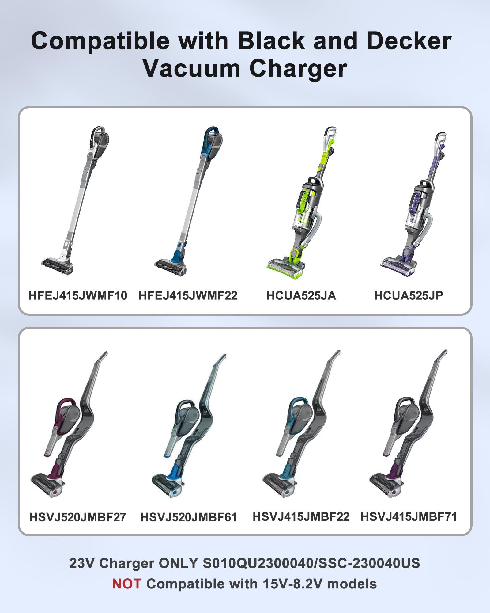 FGIEU BHFE-series compatible charger designed for BHFEA520J and related models.
