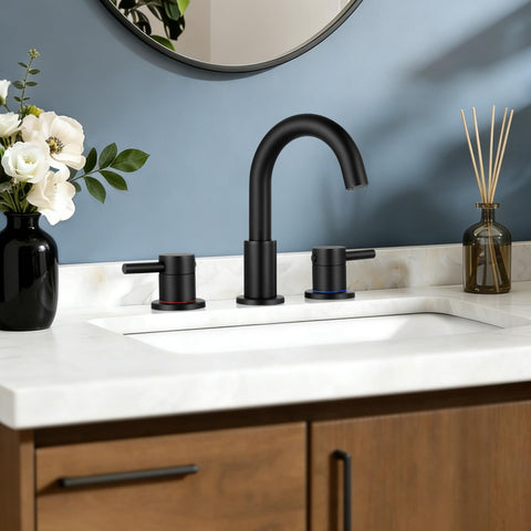 FGKQ faucet with 360° swivel spout for flexible sink cleaning