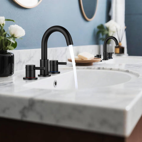 FGKQ pop-up drain included for easy basin drainage